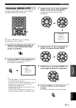 Предварительный просмотр 247 страницы Yamaha YSP 1100 - Digital Sound Projector Five CH Speaker Owner'S Manual