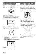 Предварительный просмотр 250 страницы Yamaha YSP 1100 - Digital Sound Projector Five CH Speaker Owner'S Manual