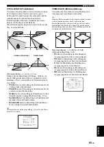 Предварительный просмотр 251 страницы Yamaha YSP 1100 - Digital Sound Projector Five CH Speaker Owner'S Manual