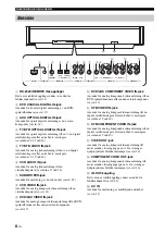 Предварительный просмотр 286 страницы Yamaha YSP 1100 - Digital Sound Projector Five CH Speaker Owner'S Manual