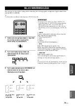 Предварительный просмотр 353 страницы Yamaha YSP 1100 - Digital Sound Projector Five CH Speaker Owner'S Manual