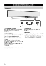 Предварительный просмотр 376 страницы Yamaha YSP 1100 - Digital Sound Projector Five CH Speaker Owner'S Manual