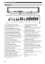 Предварительный просмотр 378 страницы Yamaha YSP 1100 - Digital Sound Projector Five CH Speaker Owner'S Manual