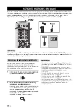 Предварительный просмотр 418 страницы Yamaha YSP 1100 - Digital Sound Projector Five CH Speaker Owner'S Manual