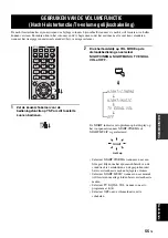 Предварительный просмотр 425 страницы Yamaha YSP 1100 - Digital Sound Projector Five CH Speaker Owner'S Manual