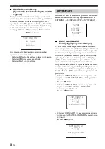 Предварительный просмотр 438 страницы Yamaha YSP 1100 - Digital Sound Projector Five CH Speaker Owner'S Manual