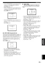 Предварительный просмотр 439 страницы Yamaha YSP 1100 - Digital Sound Projector Five CH Speaker Owner'S Manual