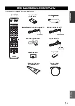 Предварительный просмотр 467 страницы Yamaha YSP 1100 - Digital Sound Projector Five CH Speaker Owner'S Manual