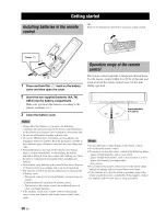 Предварительный просмотр 34 страницы Yamaha YSP-300 Owner'S Manual