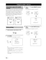 Предварительный просмотр 46 страницы Yamaha YSP-300 Owner'S Manual