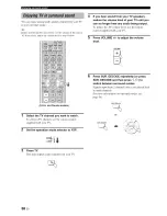 Предварительный просмотр 62 страницы Yamaha YSP-300 Owner'S Manual