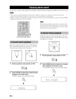 Предварительный просмотр 64 страницы Yamaha YSP-300 Owner'S Manual