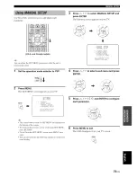 Предварительный просмотр 77 страницы Yamaha YSP-300 Owner'S Manual