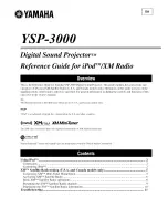 Предварительный просмотр 116 страницы Yamaha YSP-300 Owner'S Manual