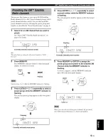 Предварительный просмотр 124 страницы Yamaha YSP-300 Owner'S Manual