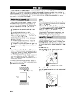 Предварительный просмотр 20 страницы Yamaha YSP-3000bl Owner'S Manual