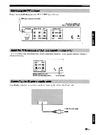 Предварительный просмотр 33 страницы Yamaha YSP-3000bl Owner'S Manual