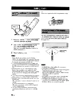 Предварительный просмотр 34 страницы Yamaha YSP-3000bl Owner'S Manual