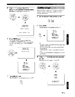 Предварительный просмотр 47 страницы Yamaha YSP-3000bl Owner'S Manual