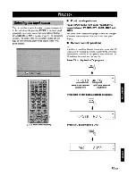 Предварительный просмотр 49 страницы Yamaha YSP-3000bl Owner'S Manual