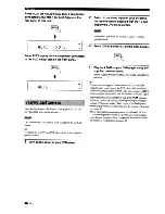 Предварительный просмотр 50 страницы Yamaha YSP-3000bl Owner'S Manual