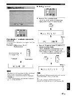 Предварительный просмотр 51 страницы Yamaha YSP-3000bl Owner'S Manual