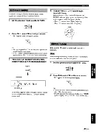 Предварительный просмотр 53 страницы Yamaha YSP-3000bl Owner'S Manual