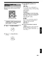 Предварительный просмотр 63 страницы Yamaha YSP-3000bl Owner'S Manual