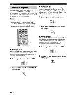 Предварительный просмотр 68 страницы Yamaha YSP-3000bl Owner'S Manual