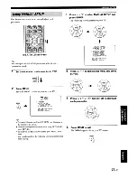 Предварительный просмотр 77 страницы Yamaha YSP-3000bl Owner'S Manual