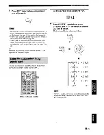 Предварительный просмотр 89 страницы Yamaha YSP-3000bl Owner'S Manual