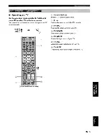 Предварительный просмотр 101 страницы Yamaha YSP-3000bl Owner'S Manual