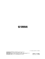 Предварительный просмотр 134 страницы Yamaha YSP-3000bl Owner'S Manual