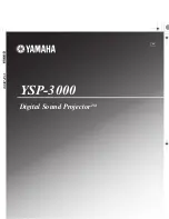 Предварительный просмотр 1 страницы Yamaha YSP-3000SL Owner'S Manual