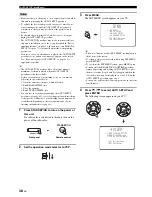 Предварительный просмотр 42 страницы Yamaha YSP-3000SL Owner'S Manual