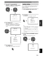 Предварительный просмотр 47 страницы Yamaha YSP-3000SL Owner'S Manual