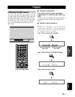 Предварительный просмотр 49 страницы Yamaha YSP-3000SL Owner'S Manual