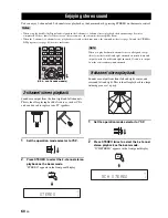 Предварительный просмотр 64 страницы Yamaha YSP-3000SL Owner'S Manual