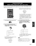 Предварительный просмотр 71 страницы Yamaha YSP-3000SL Owner'S Manual