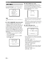 Предварительный просмотр 84 страницы Yamaha YSP-3000SL Owner'S Manual