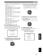 Предварительный просмотр 85 страницы Yamaha YSP-3000SL Owner'S Manual