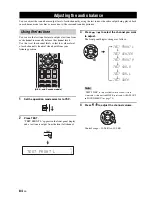 Предварительный просмотр 88 страницы Yamaha YSP-3000SL Owner'S Manual