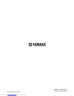 Предварительный просмотр 88 страницы Yamaha YSP-3300 Owner'S Manual