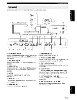 Предварительный просмотр 13 страницы Yamaha YSP-4000 Owner'S Manual