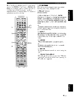 Предварительный просмотр 17 страницы Yamaha YSP-4000 Owner'S Manual