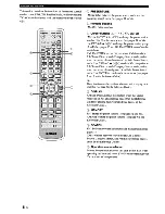 Предварительный просмотр 20 страницы Yamaha YSP-4000 Owner'S Manual