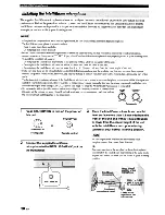 Предварительный просмотр 42 страницы Yamaha YSP-4000 Owner'S Manual