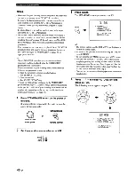 Предварительный просмотр 44 страницы Yamaha YSP-4000 Owner'S Manual