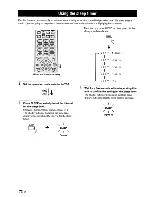 Предварительный просмотр 76 страницы Yamaha YSP-4000 Owner'S Manual