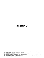 Предварительный просмотр 123 страницы Yamaha YSP-4000 Owner'S Manual